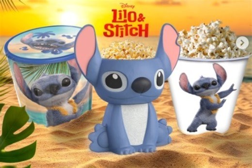 Cine Araújo lança baldes temáticos de Lilo & Stitch