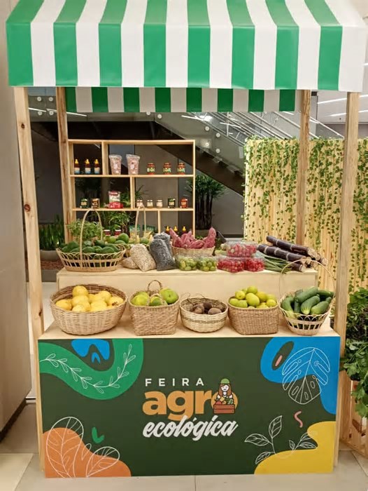 Shopping de Salvador ganha feira agroecológica; confira o funcionamento