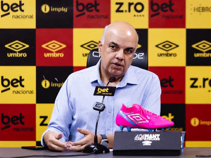 Yuri Romão diz que Sport não vai cair e dá respaldo a António Oliveira no comando do time