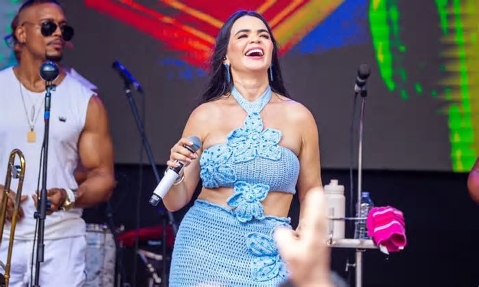 Jeanne Lima recebe Jó Miranda no esquenta de São João em Salvador