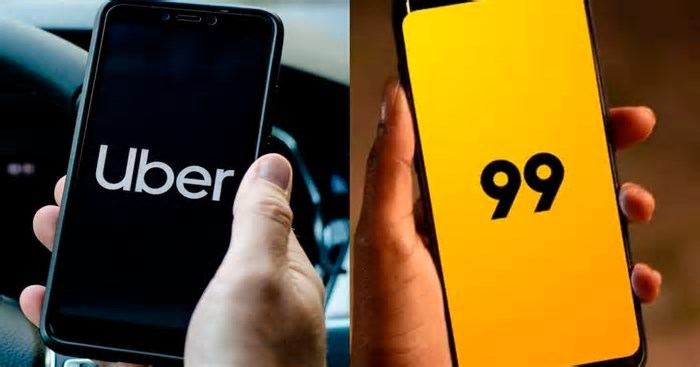Passagem na Uber e 99 (Foto: Reprodução)