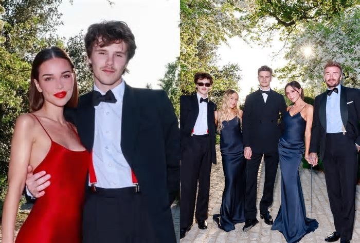 Nora brasileira de David Beckham mostra fotos dos 50 anos do ex-jogador