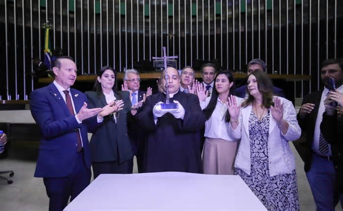 Bancada católica da Câmara articula caravana para visitar novo Papa Leão XIV no Vaticano