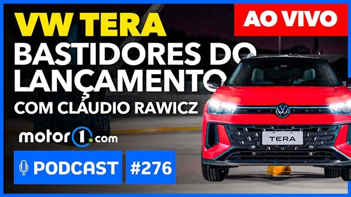 PODCAST MOTOR1 AO VIVO: BASTIDORES DO TERA COM CLAUDIO RAWICZ - PARTICIPE!