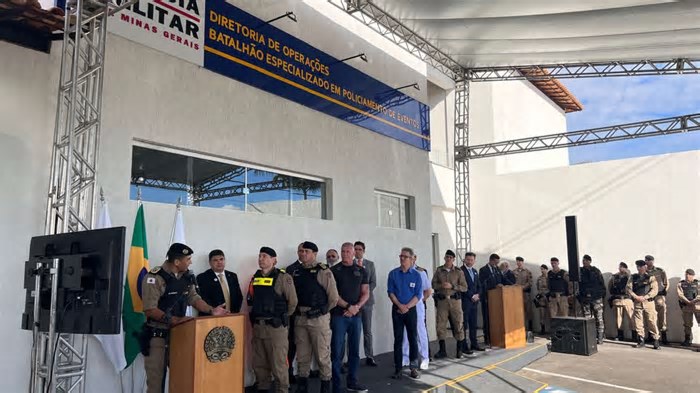 MG ganha batalhão da PM para grandes eventos como clássicos de futebol