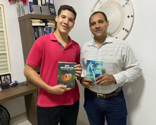Autores de dois livros juntos, pai e filho patenses são selecionados para a Bienal Mineira do Livro