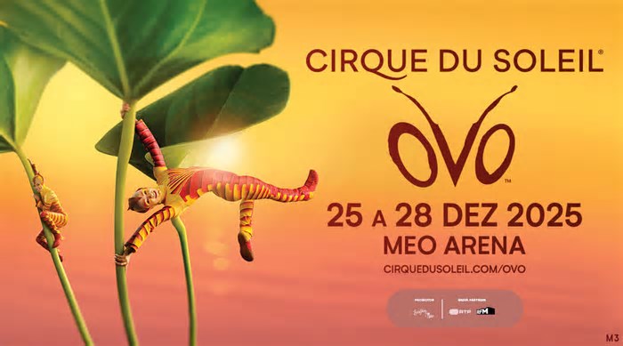 ‘Cirque du Soleil’ traz Ovo a Lisboa no Natal