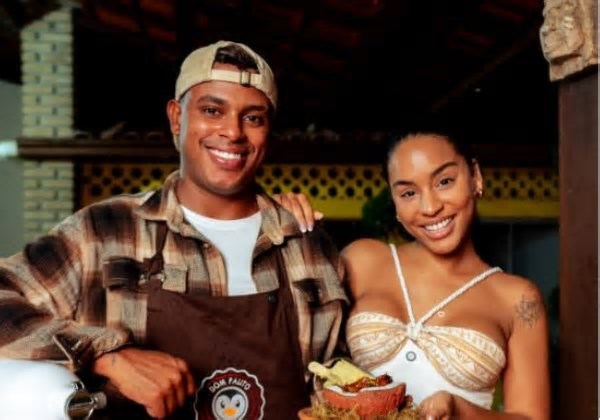 Chef Manoel Franklin e influencer Jade Lôbo surpreendem com sobremesa criativa e cheia de sabor