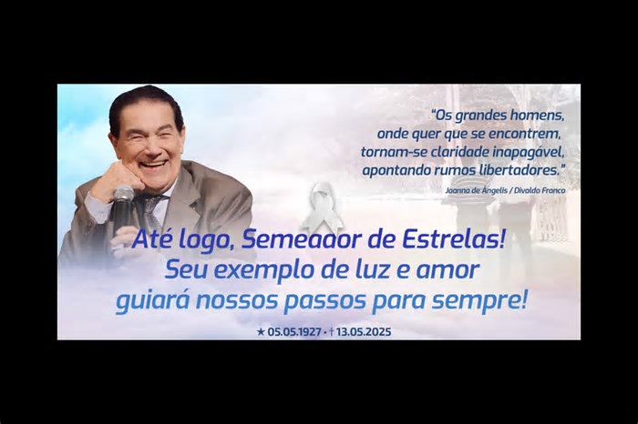 Divaldo Franco morre em Salvador aos 98 anos; Natural de Feira de Santana, deixa legado de assistência social e espiritualidade