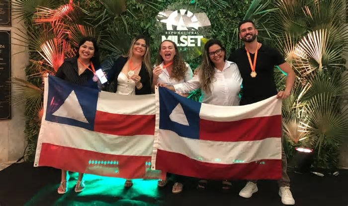 Estudantes baianos conquistam prêmios na Expo Milset Brasil 2025