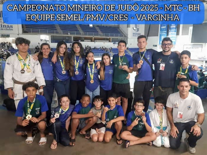 Judô de Varginha brilha em BH e garante ouro no Campeonato Mineiro