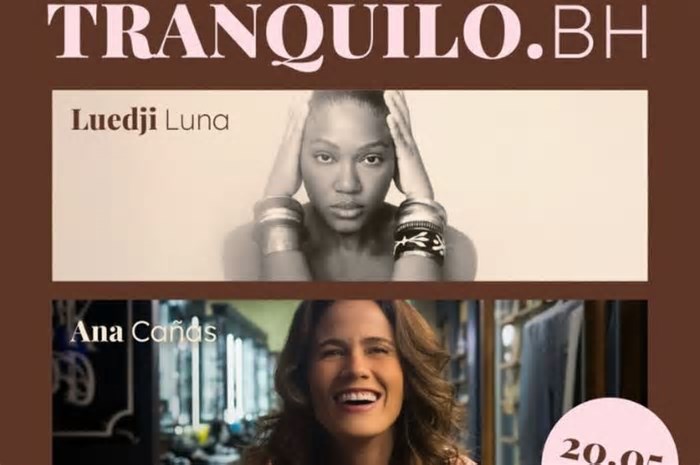 TranquiloBH celebra 7 anos com show de Luedji Luna, Ana Cañas e Flávio Delli nesta terça