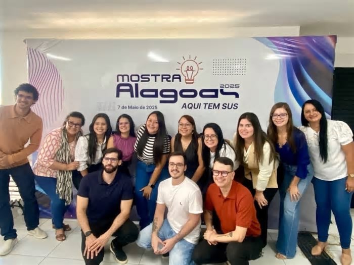 Representantes de Santana do Ipanema presentes na Mostra ‘’Alagoas Aqui Tem SUS’’