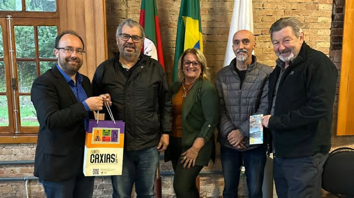 Secretaria de Cultura e Turismo de Camaquã realiza benchmarking em Caxias do Sul