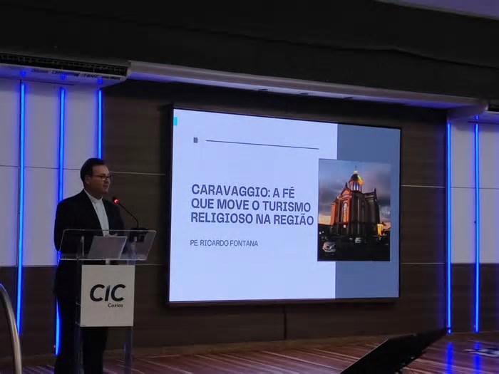 Reitor do Santuário de Caravaggio destaca turismo religioso na RA CIC Caxias