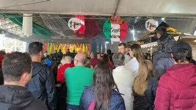 Jornal do Almoço - RS (Caxias do Sul). Mais de 20 mil pessoas visitam o ENTRAI neste fim de semana