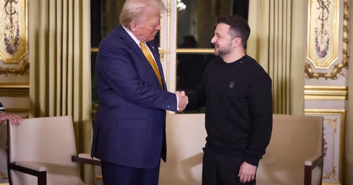 Trump diz que informou a Zelensky, presidente da Ucrânia, sobre acordo de cessar-fogo