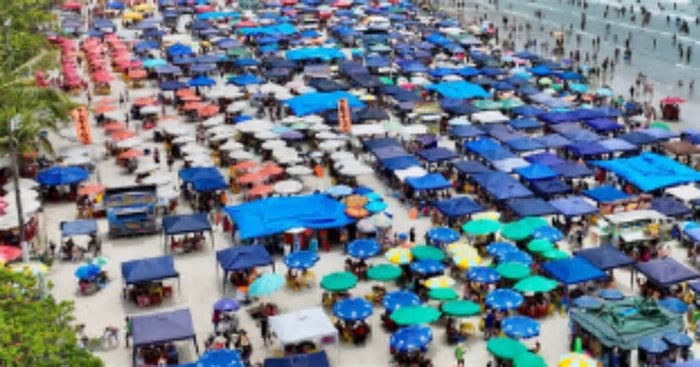 Projeto de lei limita barracas nas praias de Ubatuba; entenda