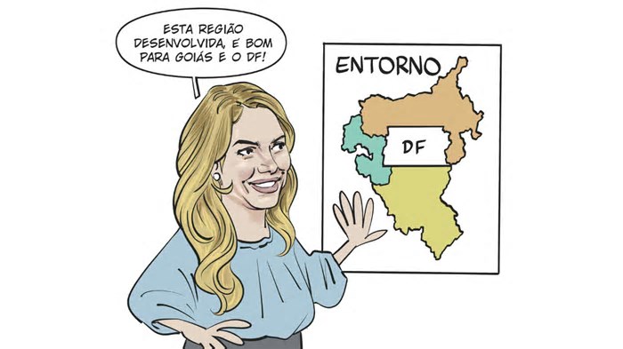 Paula Belmonte pede estudo sobre potencial do Entorno