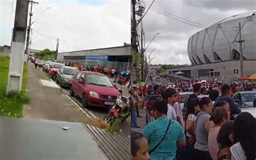 Fila quilométrica se forma no Vasco Vasques para emitir documentos