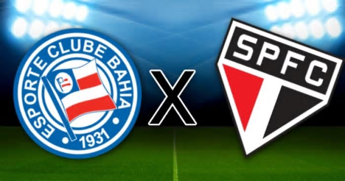 Bahia x São Paulo pelo Brasileirão: onde assistir ao vivo, horário e escalação