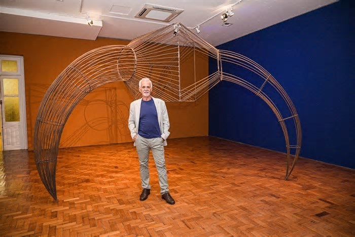 Parque Cultural Casa do Governador receberá escultura em aço criada pelo artista José Carlos Vilar