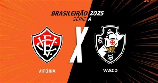 Vitória x Vasco: onde assistir, escalações e arbitragem