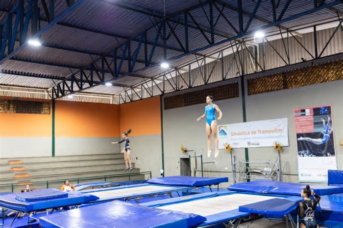 Com entrada franca, Contagem sedia Campeonato Estadual de Ginástica de Trampolim