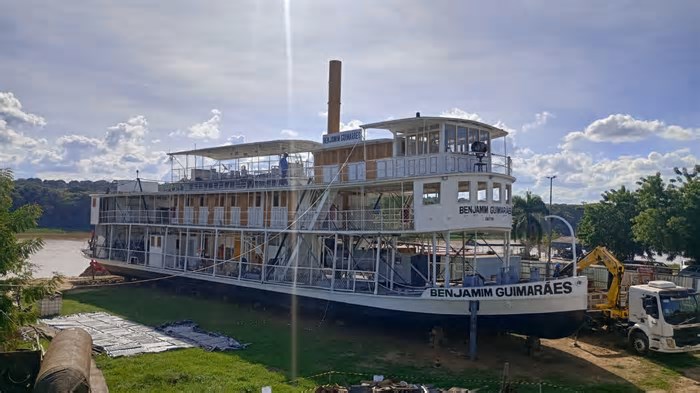 Vapor Benjamim Guimarães volta a navegar no São Francisco a partir deste domingo (1º/6)