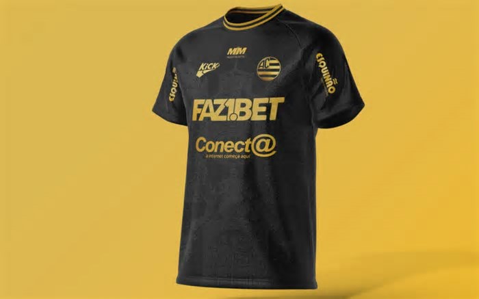 Athletic estreia camisa dourada em junho, contra o Operário