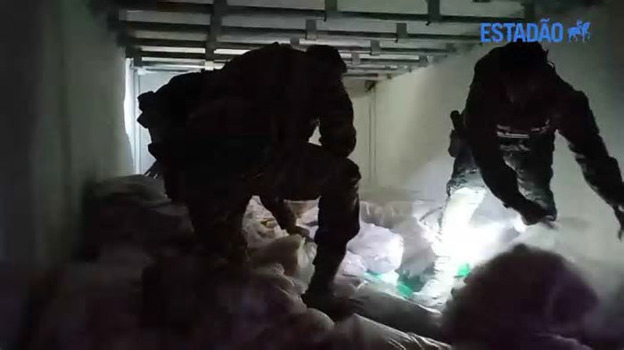 Traficantes escondem mais de 5 toneladas de maconha em câmara fria com filé de tilápia