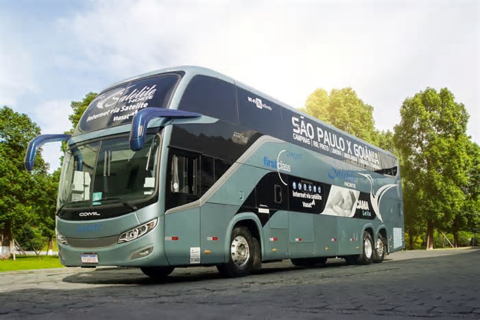 Viasat leva internet híbrida a ônibus da Satélite Norte