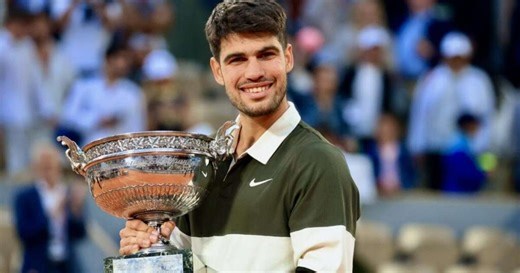 De virada, Carlos Alcaraz vence Jannik Sinner e é bicampeão de Roland-Garros