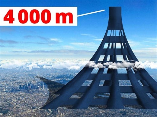 O arranha-céu mega-galáctico que vai abrigar um milhão de pessoas, com 4 quilômetros de altura