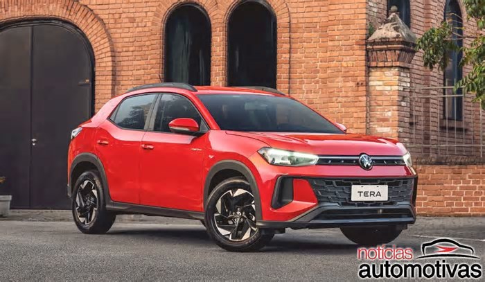 Volkswagen Tera vende 12.000 unidades em 50 minutos na pré-venda; SUV compacto teve preço promocional abaixo de R$ 100 mil