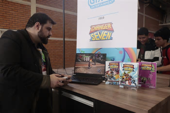 GRAMADO SUMMIT: Empresas apresentam novidades na feira de inovação; conheça game brasileiro inspirado no Power Rangers
