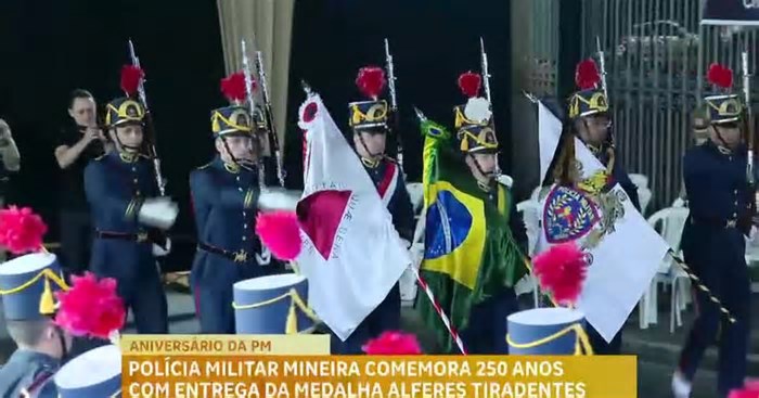 Polícia Militar de Minas Gerais comemora 250 anos com evento em Belo Horizonte