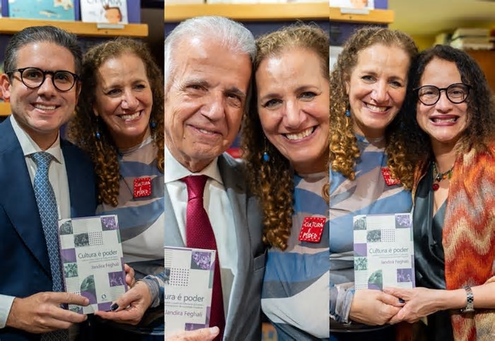 Jandira Feghali lança o livro “Cultura é Poder” em Brasília