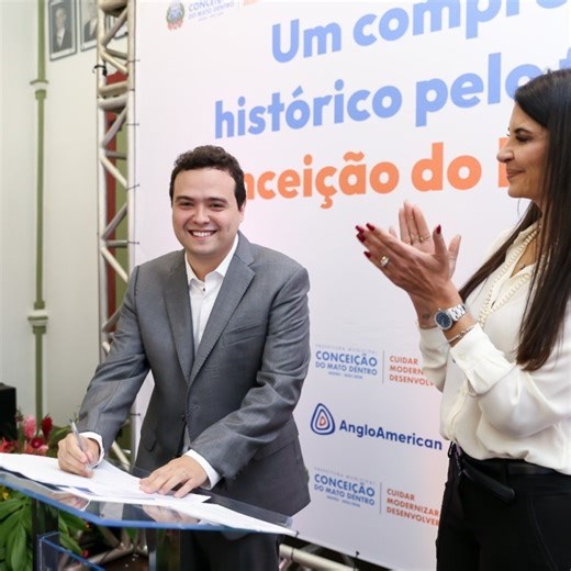 Conceição do Mato Dentro e mineradora firmam acordo de R$ 500 milhões