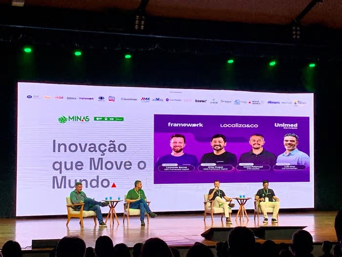 Empresas foram algumas das participantes do evento de inovação e tecnologia Minas Summit