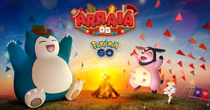 Arraiá do Pokémon GO celebra a icônica Festa Junina