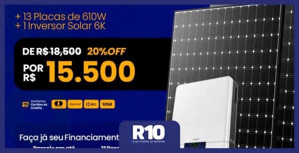 Kit Solar Fotovoltáico da WJ Energia Solar é a solução para sua conta de luz
