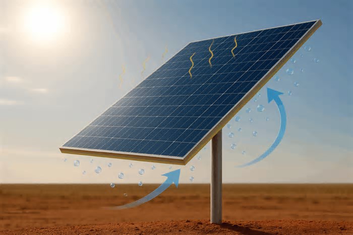 Superaquecimento reduz eficiência dos painéis solares, mas novo material aumenta produção em 12% e prolonga a vida útil