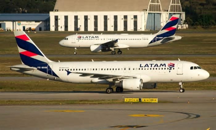 Demanda da Latam no Brasil cresce 17,5% em maio e impulsiona resultado do Grupo