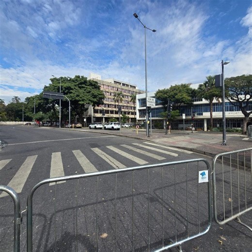 BH: trânsito será alterado na Praça da Liberdade nesta segunda (9/6)