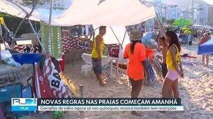 Novas regras nas praias do Rio já estão em vigor; confira