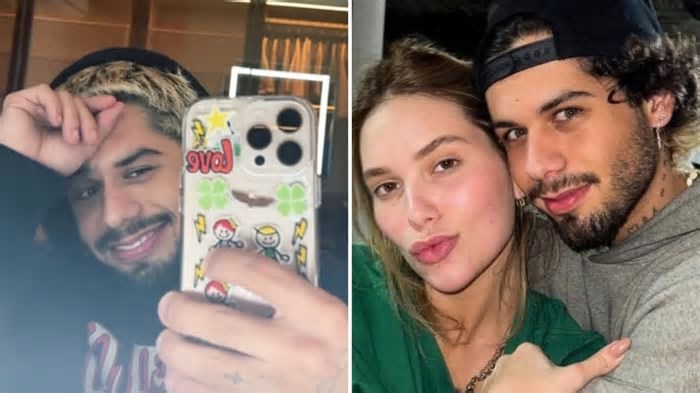 Zé Felipe faz mudança da mansão que morou com Virgínia e desabafa: 'O principal é que está todo mundo com saúde'