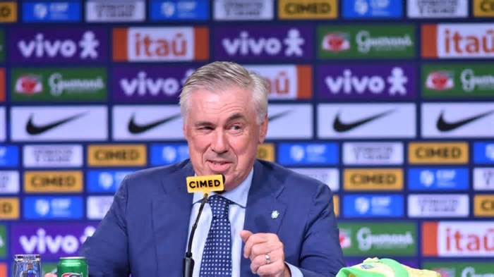 Seleção Brasileira x Equador: confira a escalação do Brasil de Ancelotti