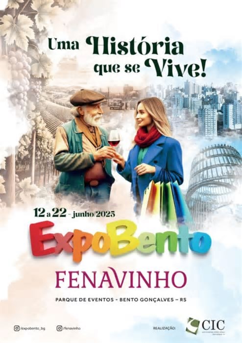 33ª ExpoBento e 20ª Fenavinho abrem nesta quinta-feira
