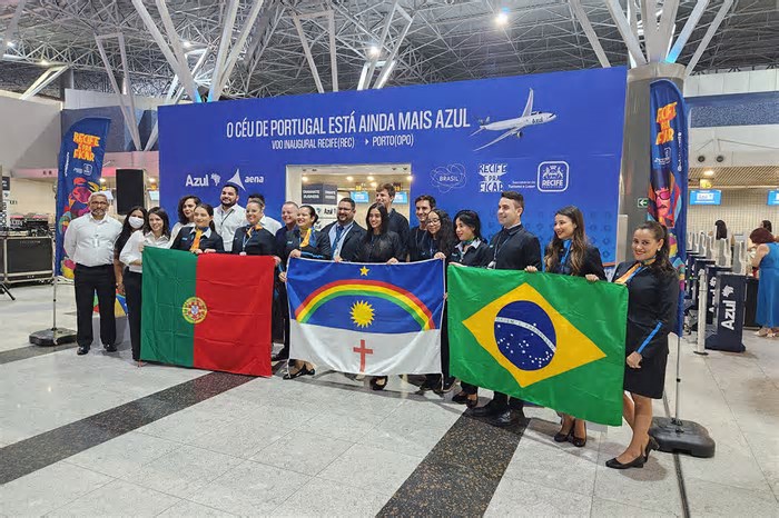 Azul inaugura duas rotas entre o Brasil e o Porto em quatro dias